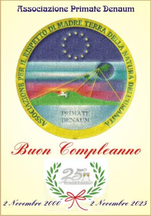 XXV anniversario nascita Associazione Primate Denaum